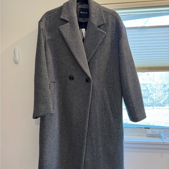 Madewell Wool Coat - Picture 5 of 6